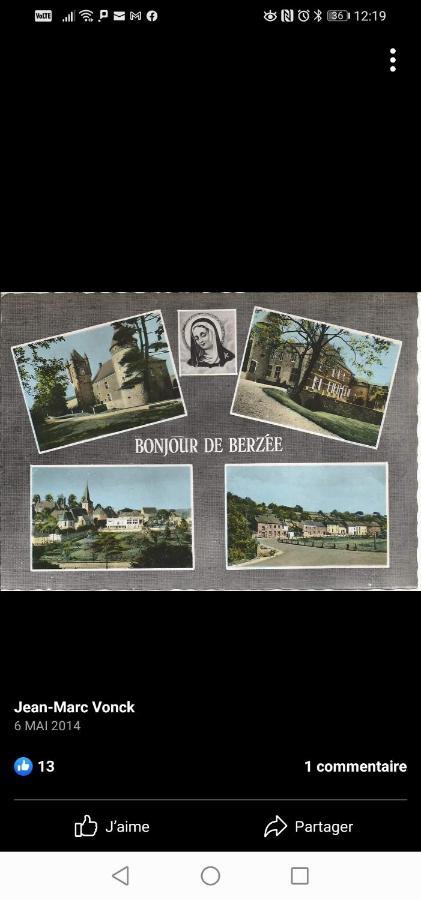 Maison D'Hote Les Notes Endormies Suite Le Refuge Walcourt Exterior foto